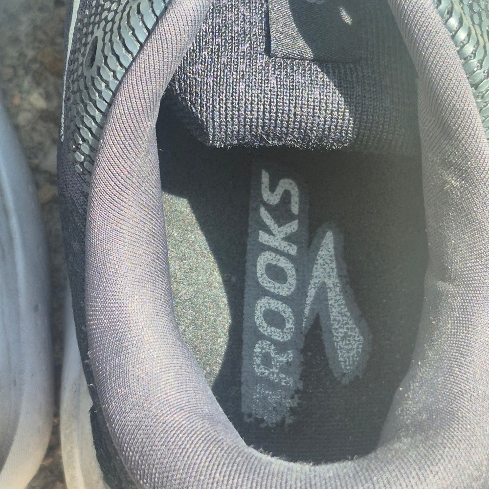 Brooks Ghost 16 Running Shoes Men Size 10 Black Ebony DNA LOFT v3 Neutral - Picture 4 of 11
